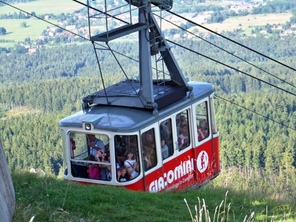lanovkou nahoru