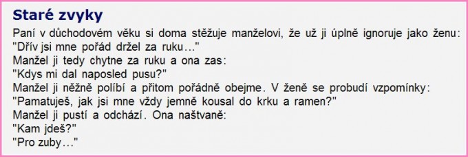 stare zvyky
