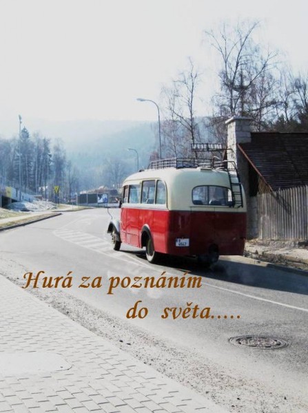 autobus ze vzpomnek
